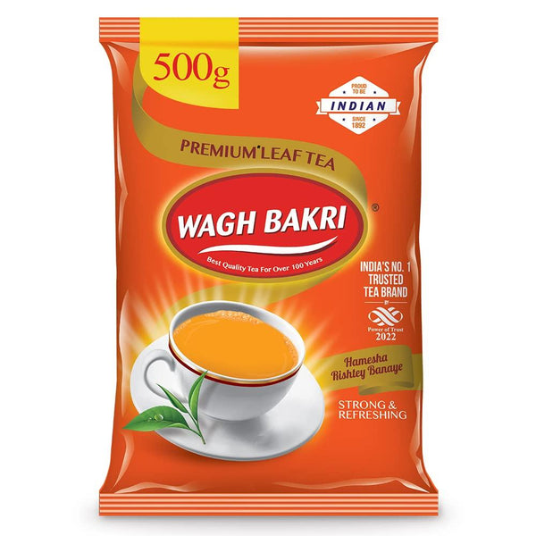 WAGH BAKRI PREMIUM LEAF TEA, POLY PACK, 500 G || S9