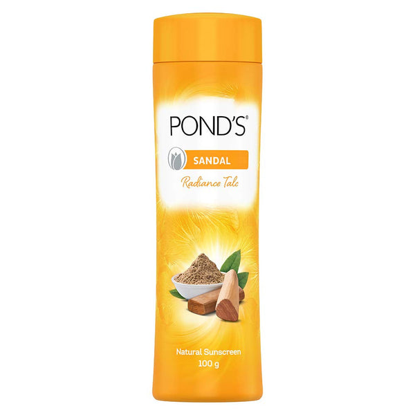 POND'S SANDAL RADIANCE TALC, PACK OF 100 G POWDER || S8