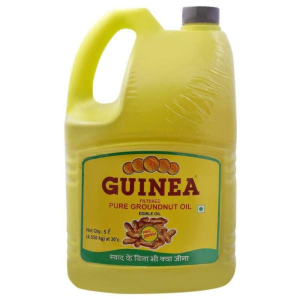 GUINEA FILTERED PURE GROUNDNUT OIL 5 LTR || S8