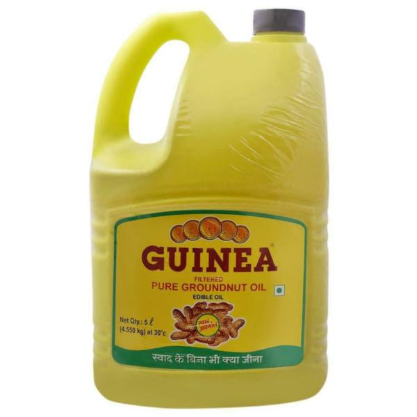 GUINEA FILTERED PURE GROUNDNUT OIL 5 LTR || S5