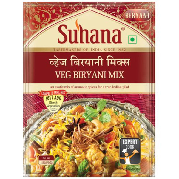 SUHANA SPICE MIX VEG BIRYANI 50 G || S6