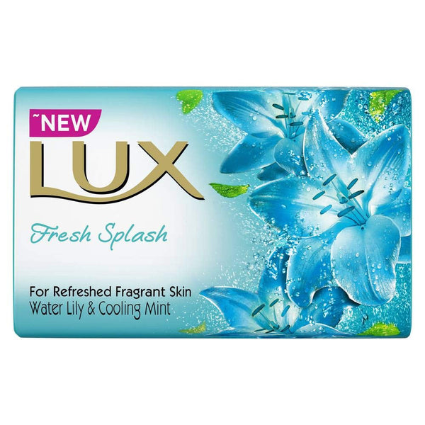 LUX FRESH SPLASH WATER LILY & COOLING MINT SOAP BAR 100 G || S10