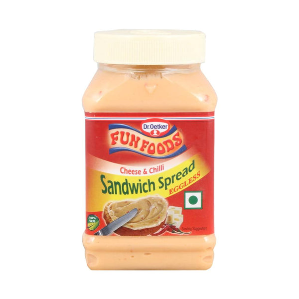 FUN FOODS SANDWICH SPREAD -CHEESE AND CHILL, 275 G BOTTLE || S6