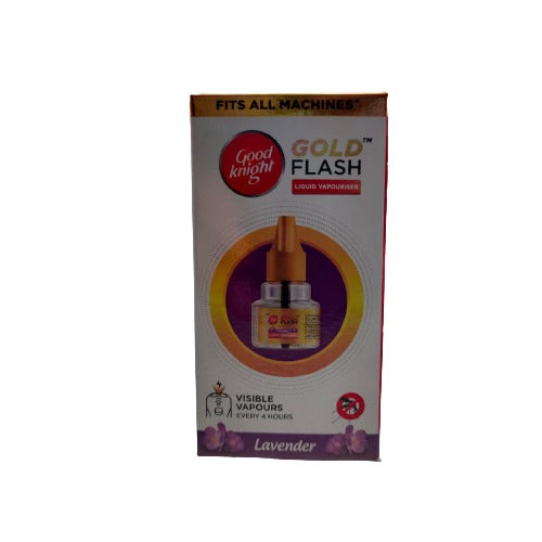 GOOD KNIGHT GOLD FLASH REFILL LAVENDER 45ML || S6