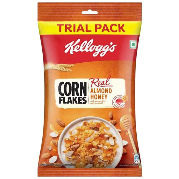 KELLOGG'S CORN FLAKES REAL ALMOND HONEY 180 G PACK || S7