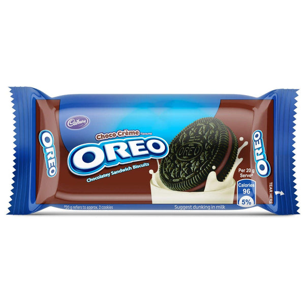 CADBURY OREO CHOCOLATE CREME BISCUIT, 44 G || S9