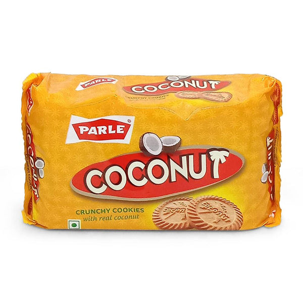 PARLE CRUNCHY COOKIES WITH REAL COCONUT BISCUIT 150 G || S9