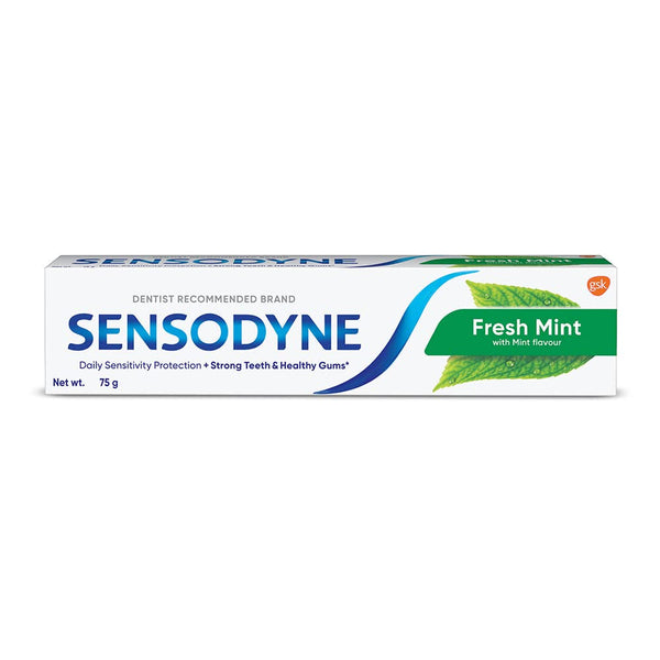 SENSODYNE TOOTHPASTE FRESH MINT SENSITIVE TOOTHPASTE 75 G || S9