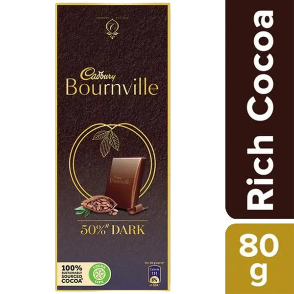 CAD BOURNVILLE 50%DARK 80GM || S7