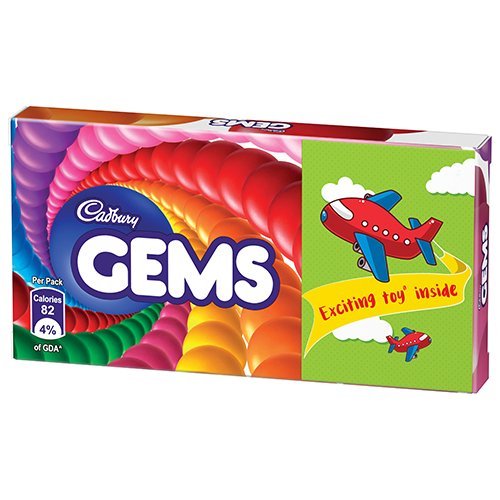 CADBURY GEMS 17.8 GM CBD || S6