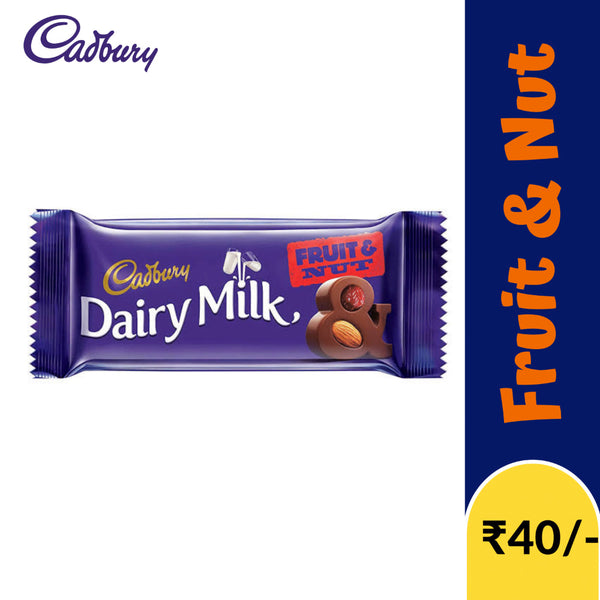 CADBURY DAIRY MILK FRUIT & NUT 38 G || S8