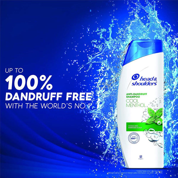 HEAD & SHOULDERS COOL MENTHOL ANTI DANDRUFF SHAMPOO, 400 ML || S9