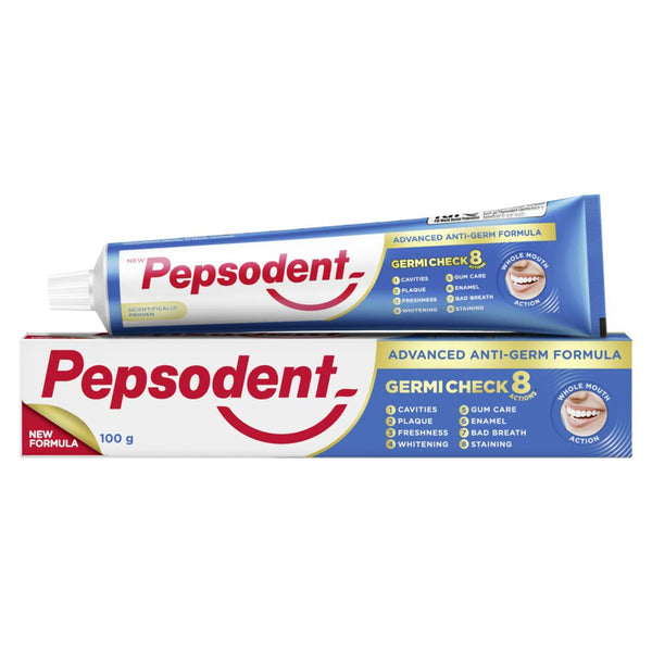 PEPSODENT GERMICHECK 12H GERM PROTECTION TOOTHPASTE, 100 G || S8