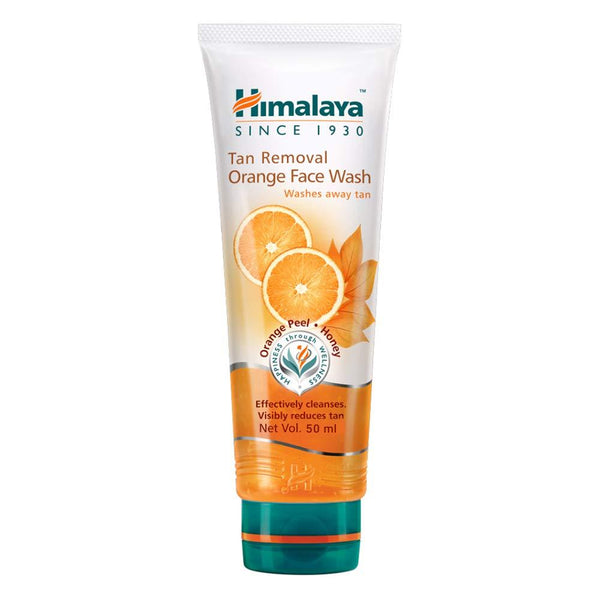 HIMALAYA TAN REMOVAL ORANGE FACE WASH, 50 ML || S8