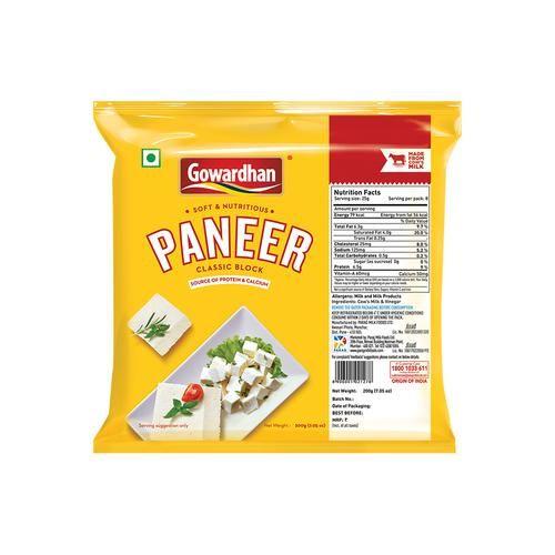 GOWARDHAN PANEER 200 G || S8