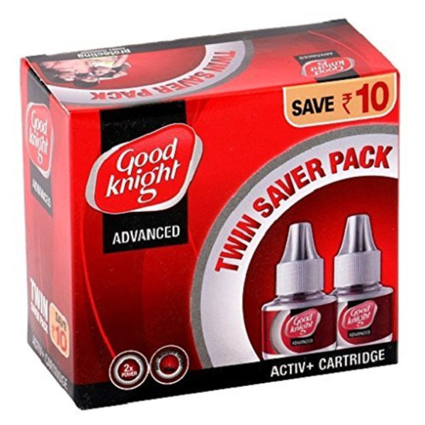 GOOD KNIGHT ADVANCED ACTIV+ CARTRIDGE TWIN SAVER PACK (PACK OF 2) || S10