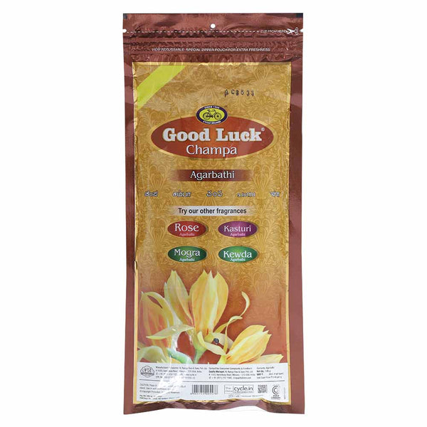 CYCLE GOOD LUCK CHAMPA AGARBATTI 135 G || S6