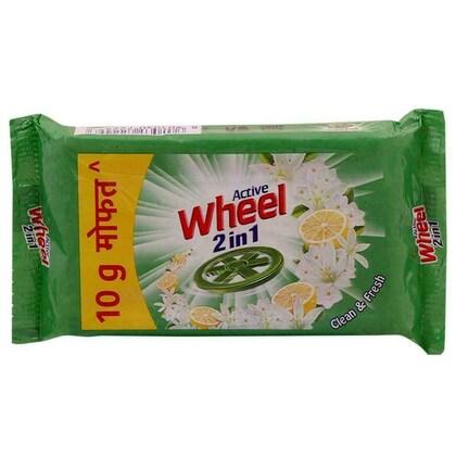 ACTIVE WHEEL 2 IN 1 CLEAN & FRESH DETERGENT BAR 100 G || S5