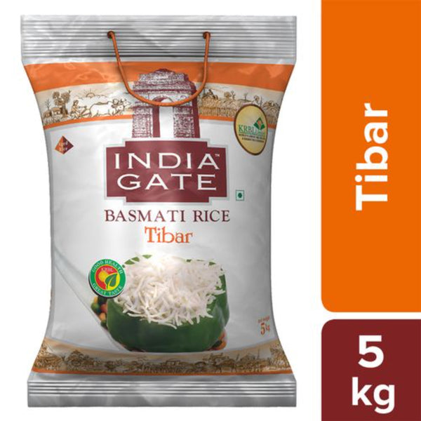 India Gate Basmati Rice Tibar 5 Kg || S9