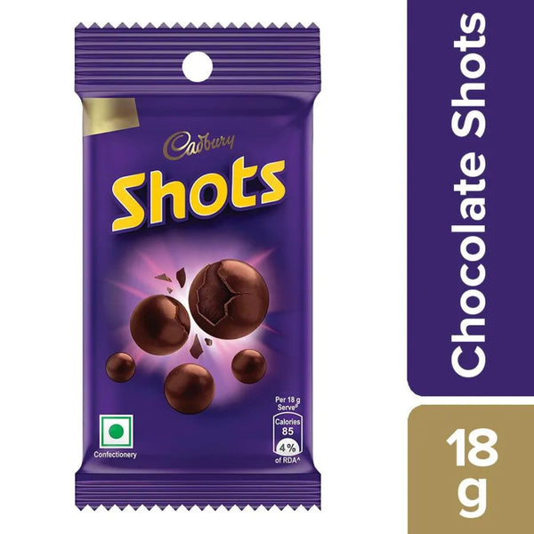 CADBURY DAIRY MILK CHOCOLATE SHOTS 18 G || S8