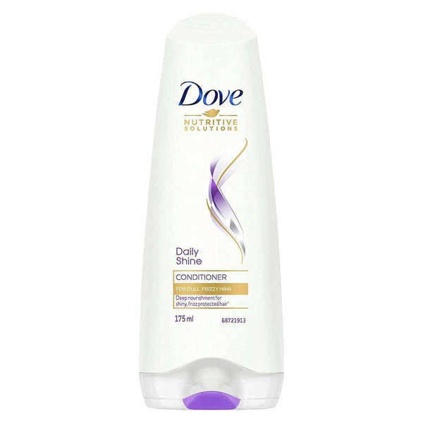 DOVE DAILY SHINE HAIR CONDITIONER WITH NUTRITIVE SERUM FOR SMOOTH & SHINY HAIR 175 ML || S10