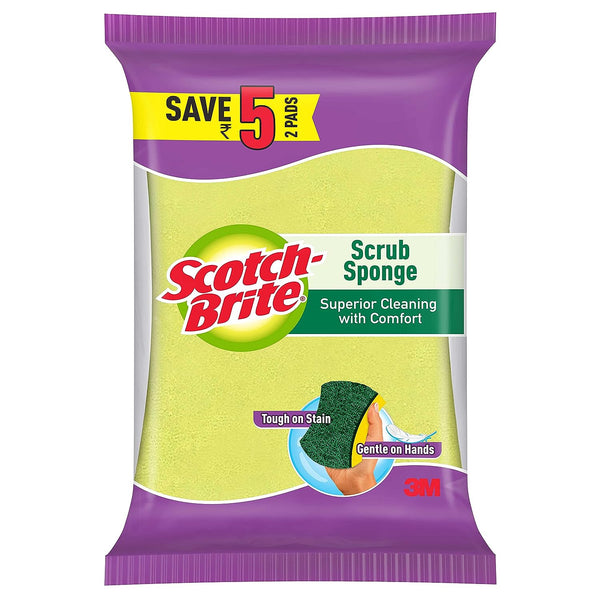 SCOTCH BRITE SCRUB SPONGE 3M 2N || S6