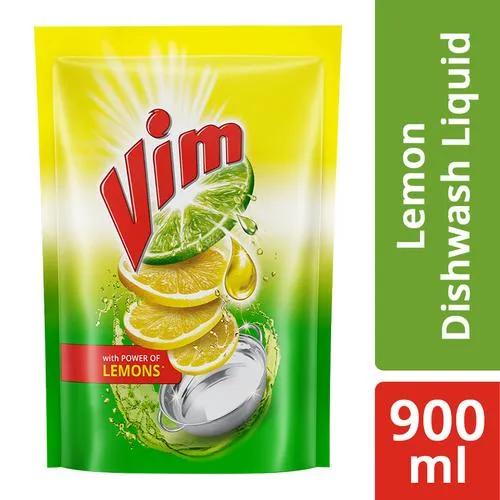 VIM LEMON DISHWASH LIQUID 900 ML || S6