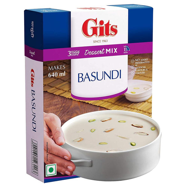 GITS INSTANT BASUNDI DESSERT MIX, 125 G || S5