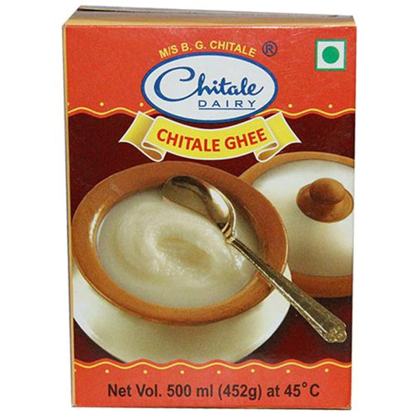 CHITALE DAIRY PURE GHEE 500 ML CARTON || S6