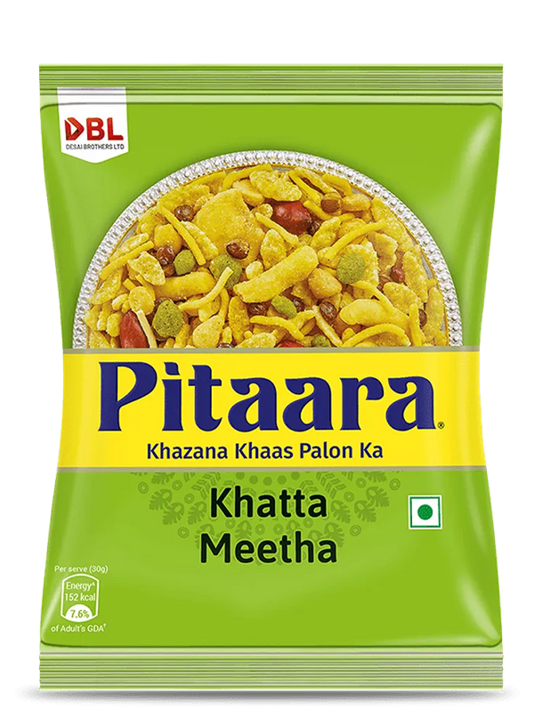 PITAARA KHATTA MITHA NAMKEEN 175 GM || S9