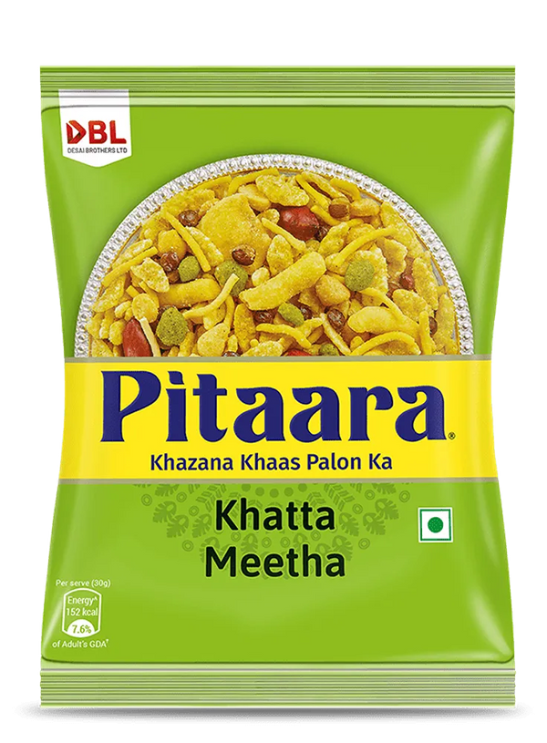 PITAARA KHATTA MITHA NAMKEEN 175 GM || S5