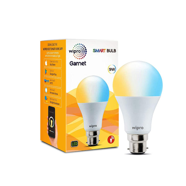 WIPRO GARNET 9W B22D LED  BULB PACK OF 1 || S9