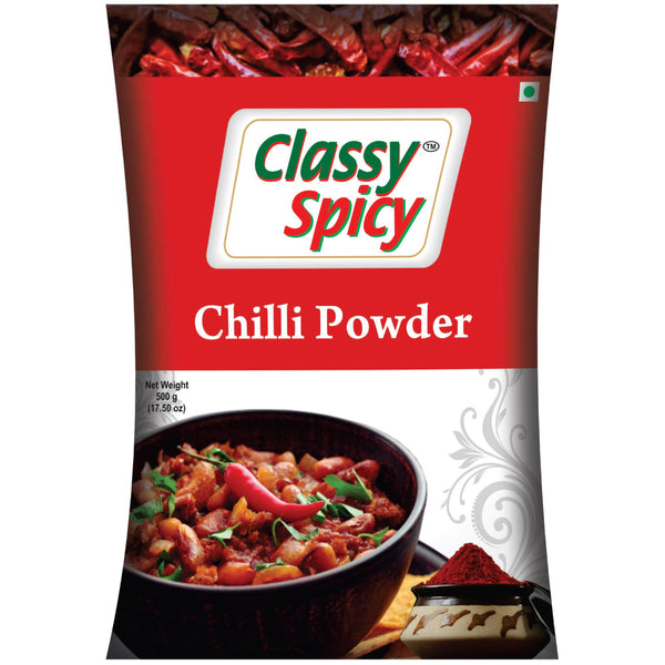 CLASSY SPICY RED CHILLI POWDER 500 G || S6