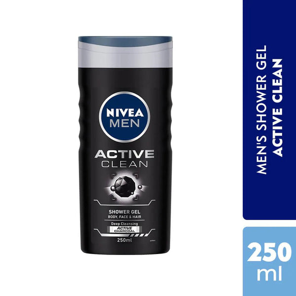 NIVEA MEN ACT CLEAN S/G 250ML || S9