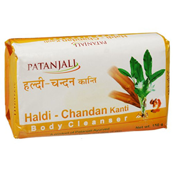 PATANJALI KANTI HALDI CHANDAN BODY CLEANSER 150 ML || S5