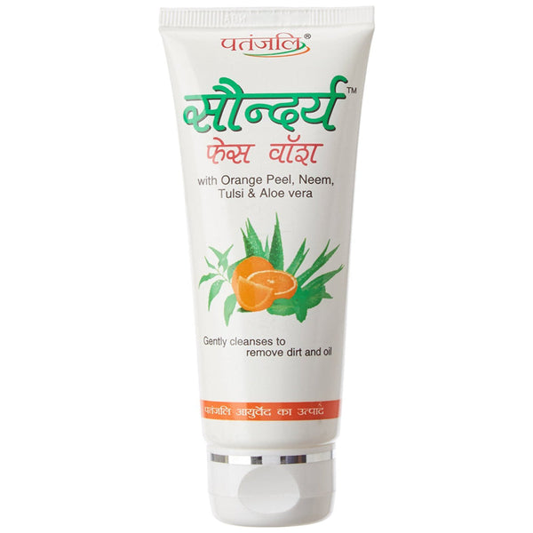 PATANJALI SAUNDARYA FACE WASH, 60 G || S10