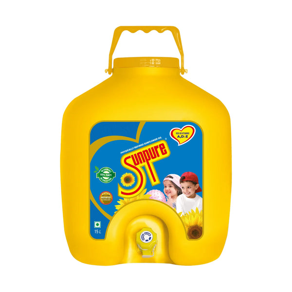 SUNPURE HEART OIL 15 LT JAR || S6