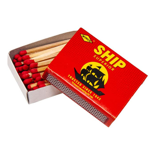 SHIP MATCHSTICK BOX - 45 STICKS || S10