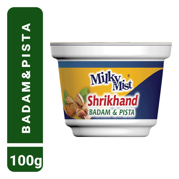 MILKY MIST BADAM & PISTA SHRIKHAND 100 G || S9