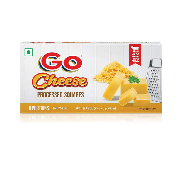 GO CHEESE PROCESSED CUBE POUCH 200 G || S6