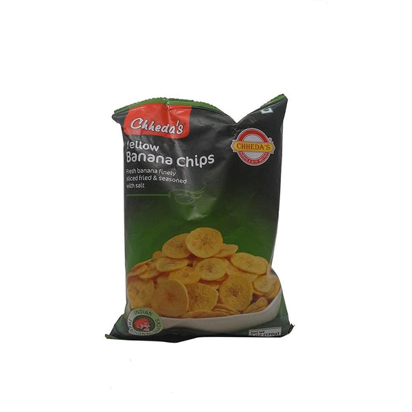 CHHEDA'S BANANA CHIPS YELLOW 170 G PACK || S6