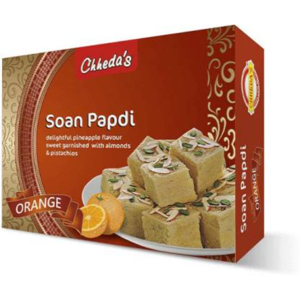 CHHEDA'S ORANGE SOAN PAPDI 200 G || S9