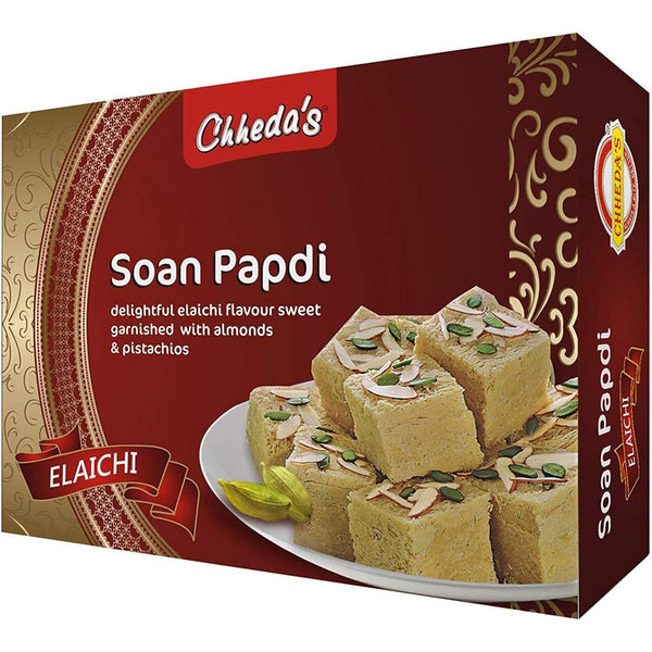 CHHEDA'S ELAICHI SOAN PAPDI 200 GM || S7