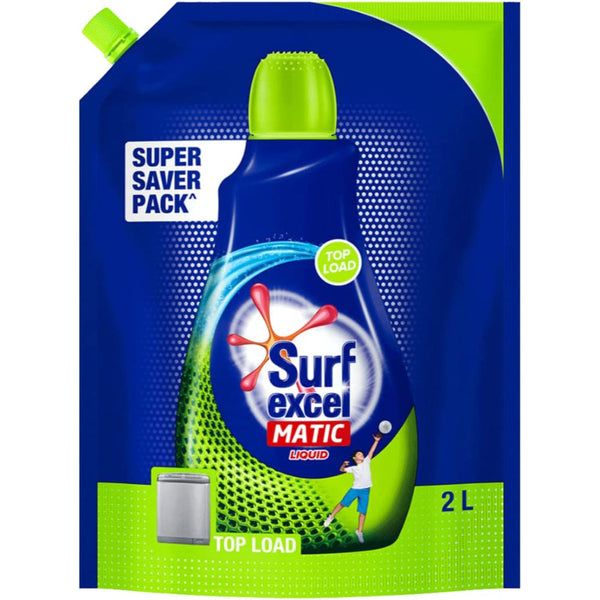 SURF EXCEL TOP LOAD MATIC LIQUID DETERGENT POUCH - 2 LTR || S10