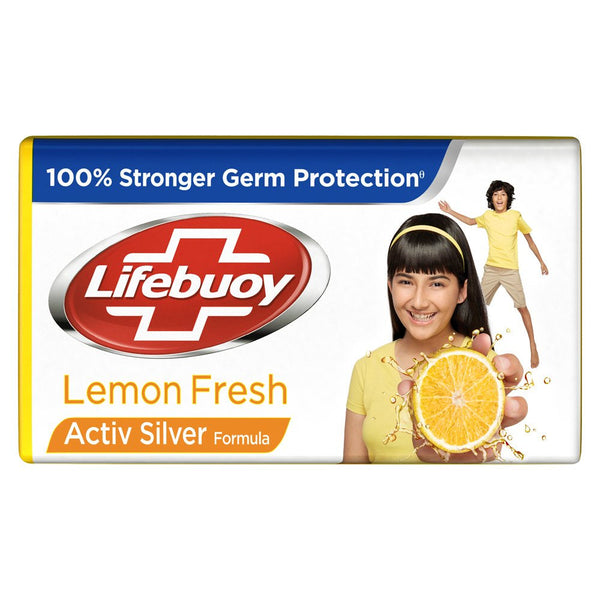 LIFEBUOY LEMON FRESH SOAP BAR 4*125 G || S6