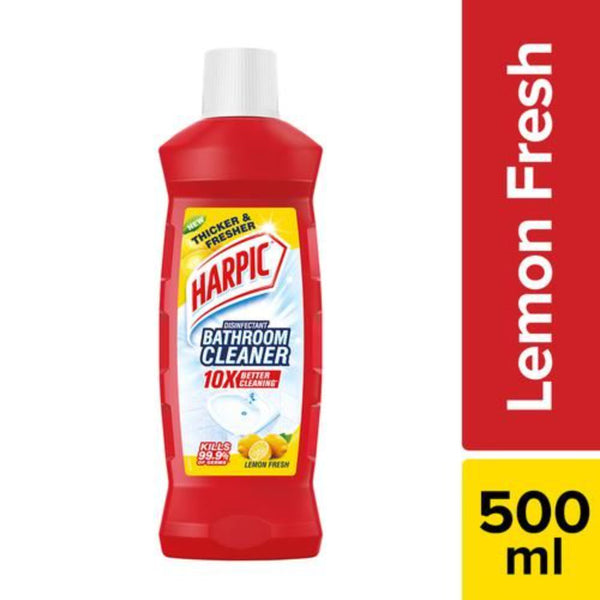 HARPIC BATHROOM CLEANING LIQUID LEMON 500 ML || S7