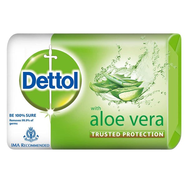 DETTOL ALOE VERA GERM PROTECTION BATHING SOAP BAR 100 G || S9