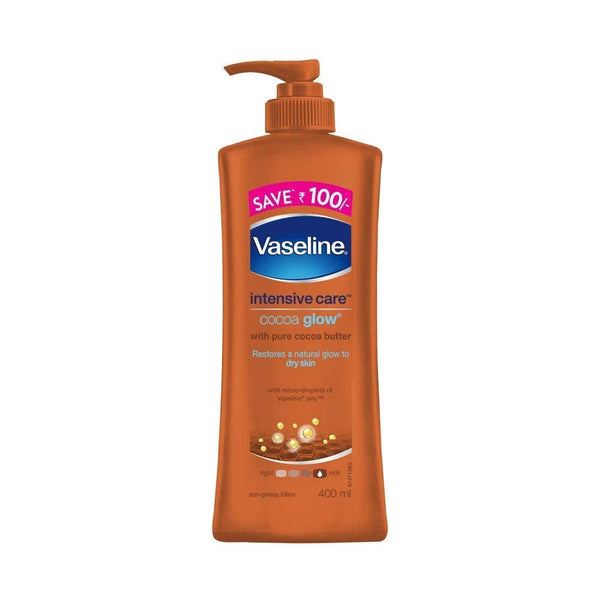 Vaseline Intensive Care Body Lotion - Cocoa Glow, 400 Ml Bottle || S9