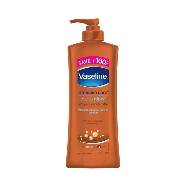Vaseline Intensive Care Body Lotion - Cocoa Glow, 400 Ml Bottle || S5