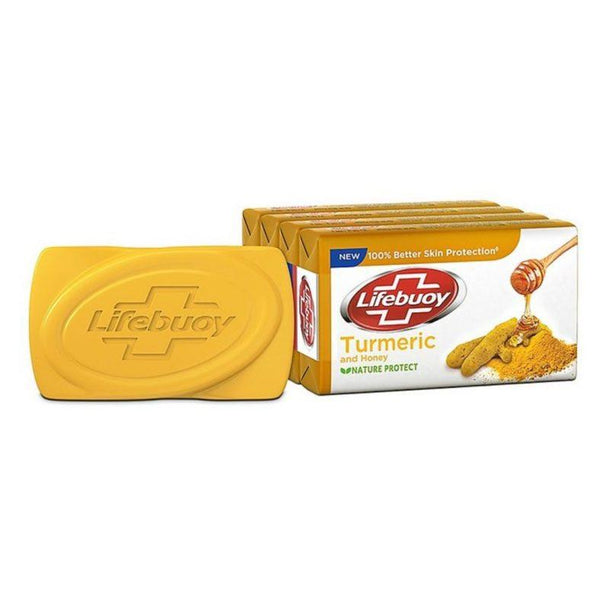 LIFEBUOY TURMERIC AND HONEY SOAP 100 GM PACK OF 4 || S10